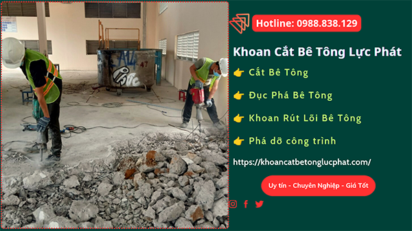 Dịch vụ khoan cắt bê tông